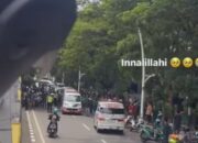 Mobil Dinas Satpol PP Tabrak Ojol hingga Tewas Terjatuh Dari Flyover MOI Kelapa Gading