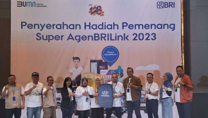 Beri Kontribusi Besar untuk Inklusi Keuangan, BRI Berikan Hadiah Mobil bagi Super AgenBRILink