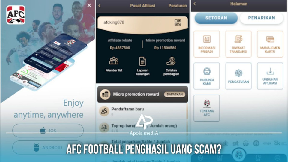 AFC Football Penghasil Uang Terbaru  Apakah Terbukti Membayar