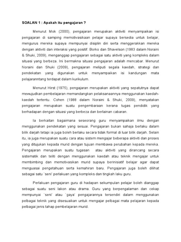 Apakah Itu Pengajaran  PDF