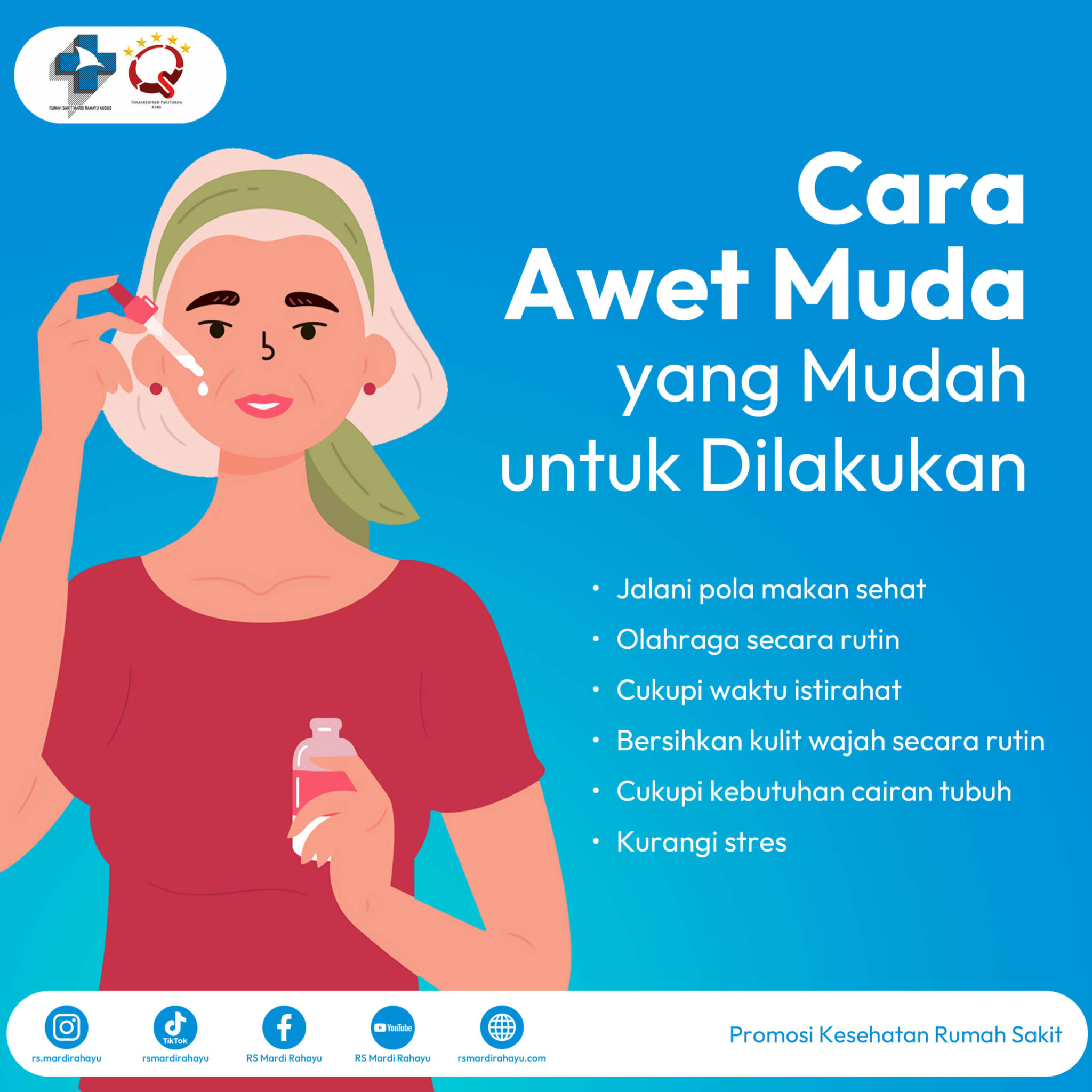 Cara Awet Muda yang Mudah untuk Dilakukan - RS Mardi Rahayu