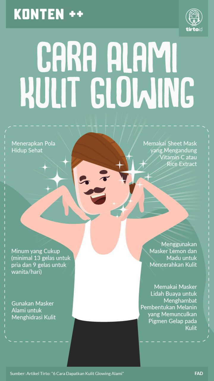 Cara Dapatkan Kulit Glowing Alami