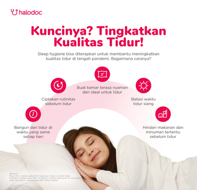 Catat, Ini Tips Meningkatkan Kualitas Tidur