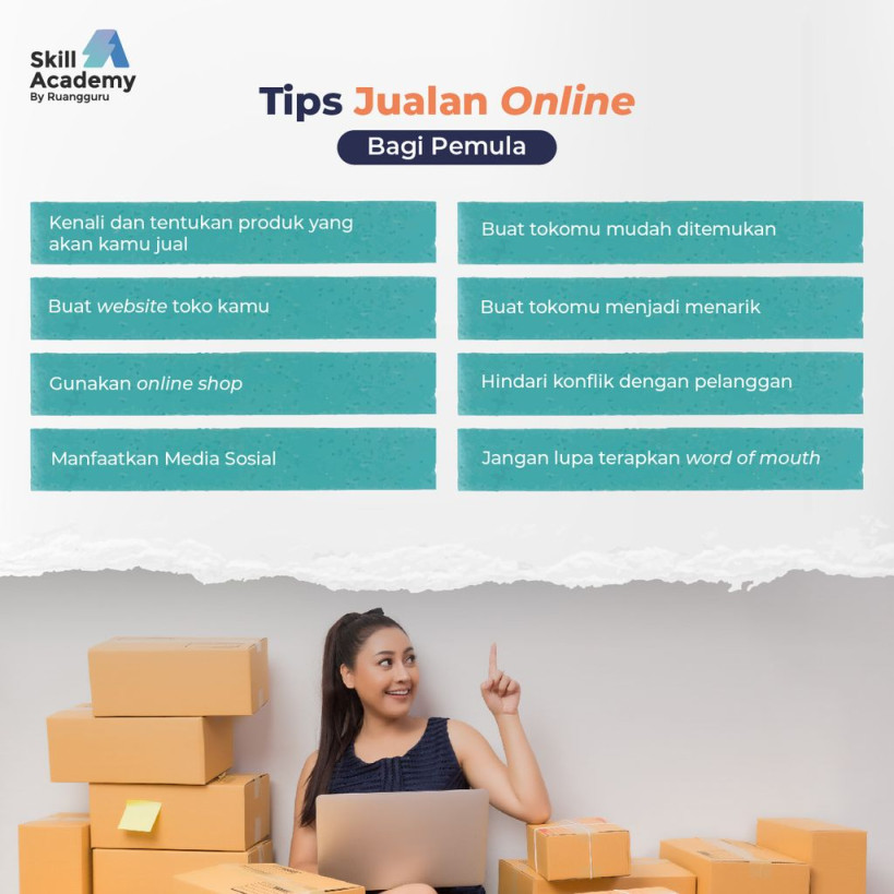 Gampang kok, ini  Tips Sukses Jualan Online yang Bisa Kamu Coba