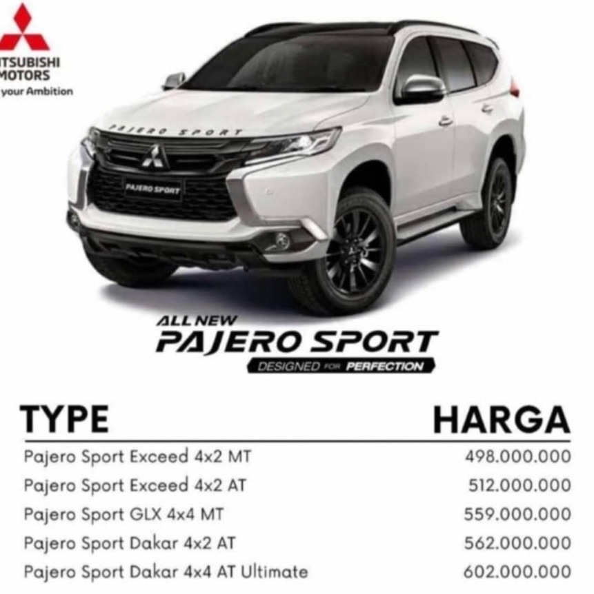 Harga Pajero Sport Juni  - Info Harga, Promo Terbaru Xpander