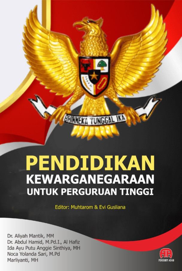 Jual Buku PENDIDIKAN KEWARGANEGARAAN UNTUK PERGURUAN TINGGI Karya