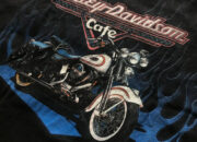 Keberanian Bersepeda Dengan Kaos Sepeda Motor Harley Davidson