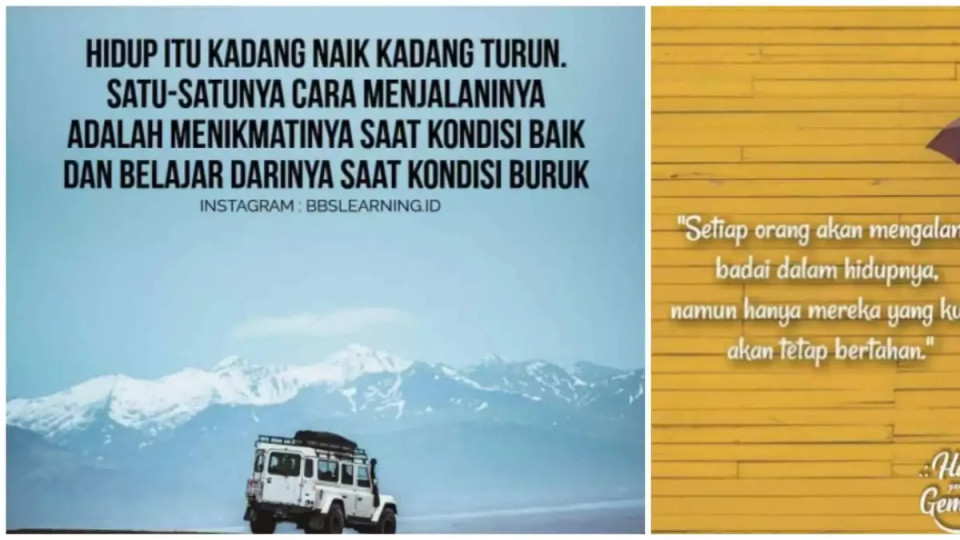 Kata-kata Motivasi Perjalanan Hidup, Penuh Makna Mendalam Agar