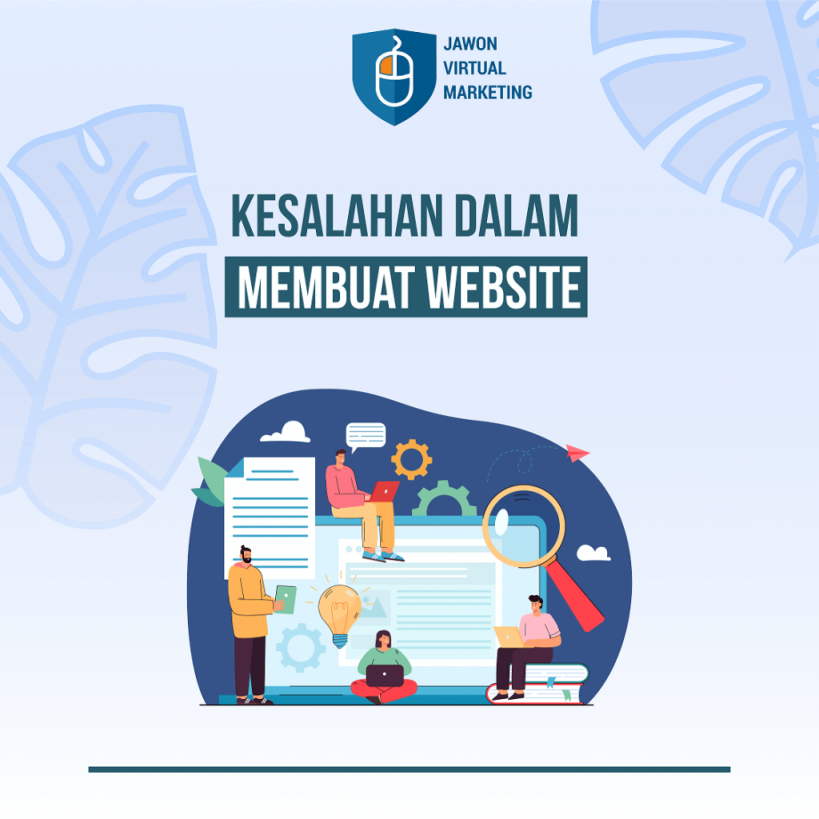 Kesalahan Dalam Membuat Website Yang Kerap Terjadi - Blog JVM