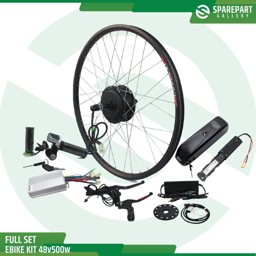 Komplit set Ebike kit vw Sepeda Listrik