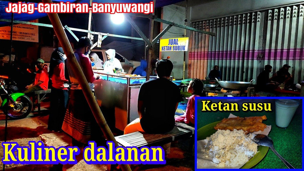 kuliner jalanan Banyuwangi - ketan jajag #wisatakulinerbanyuwangi