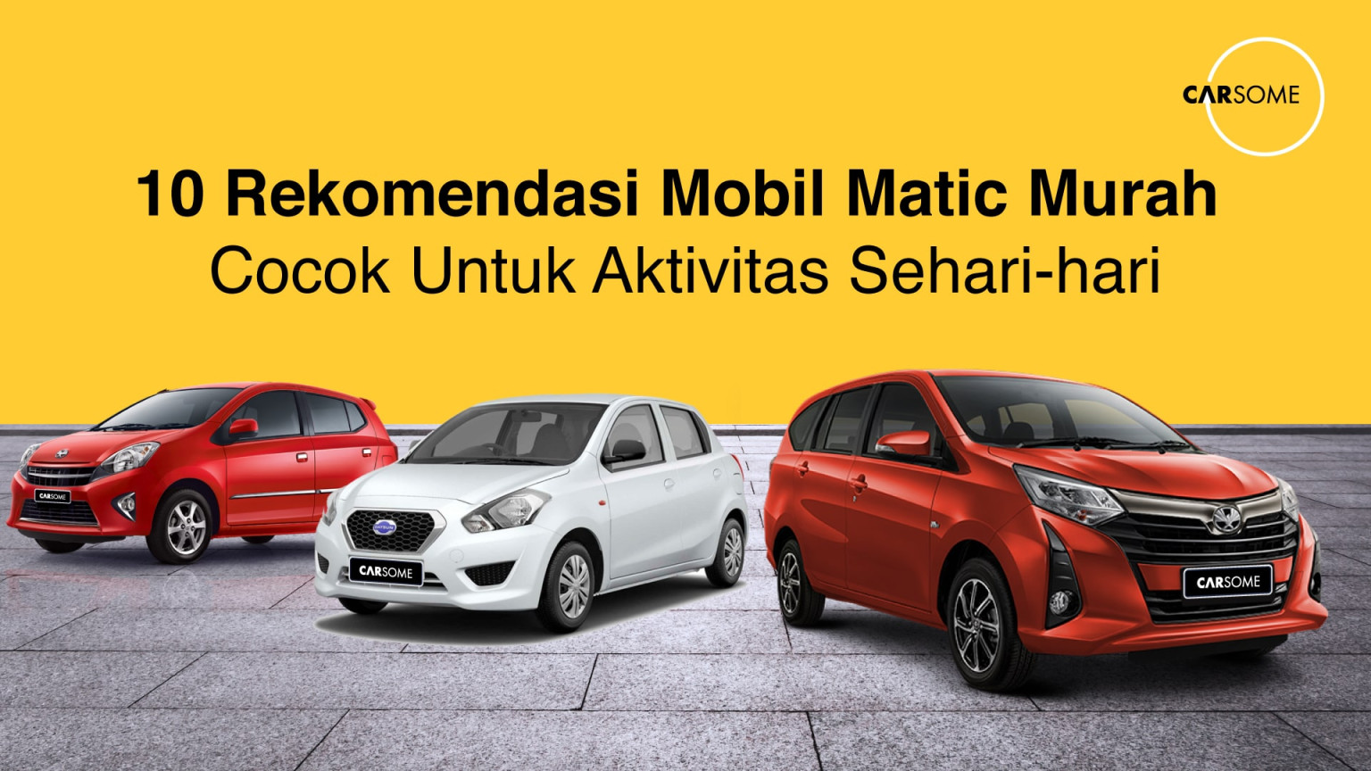 Mobil Matic Murah Berkualitas Tahun