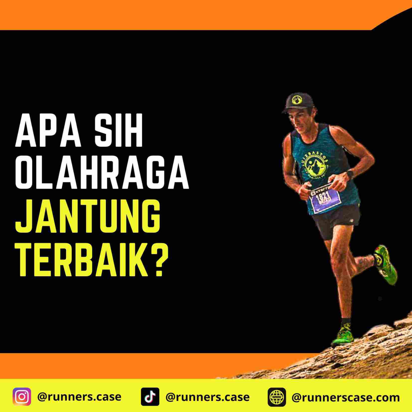 Olahraga Jantung Terbaik Itu Yang Mana Sih? - Runners Case  Tips