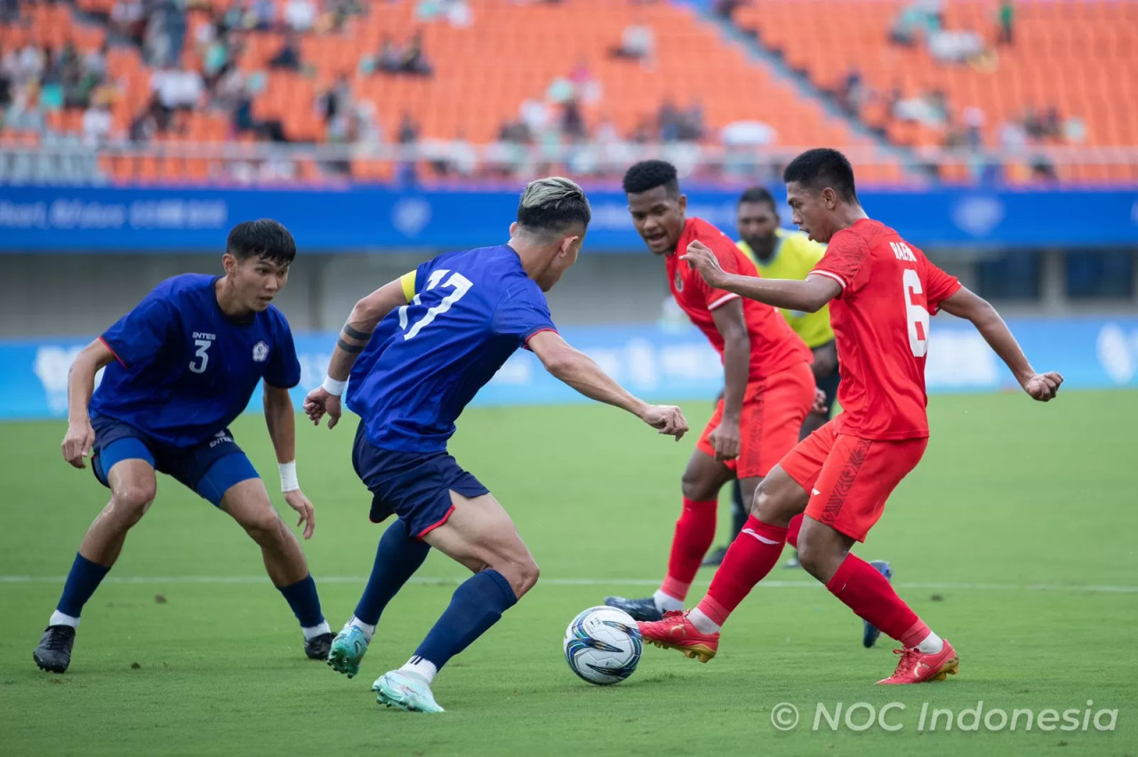 Pertandingan kedua Cabang Olahraga Asian Games  Timnas