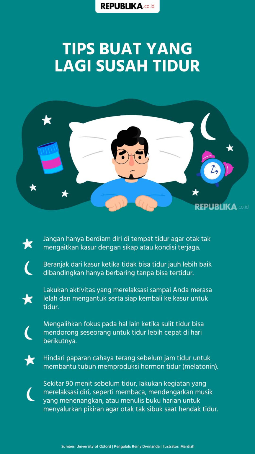 Susah Tidur? Dokter Rekomendasikan Cara Ini untuk Terlelap dalam