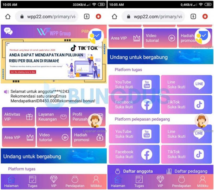 WPP Group Penghasil Uang, Review Jujur Aman atau Penipuan