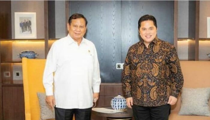 Erick Thohir Sebut Prabowo Keluarga Besar BUMN