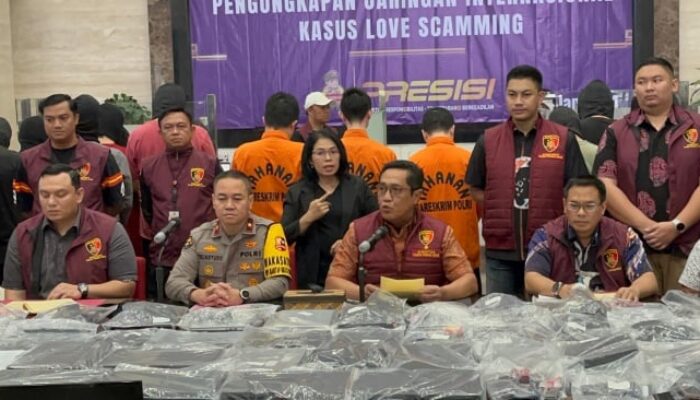 Bongkar Sindikat Love Scamming Jaringan Internasional, Manfaat Capai Rp50 Miliar Untuk Periode