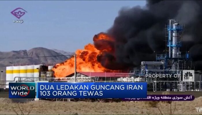 Video: Dua Ledakan Guncang Iran 103 Orang Tewas