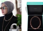 Penampakan Kalung Rp1,2 Miliar Milik Syahrini, Panjangnya Melebihi Hijab