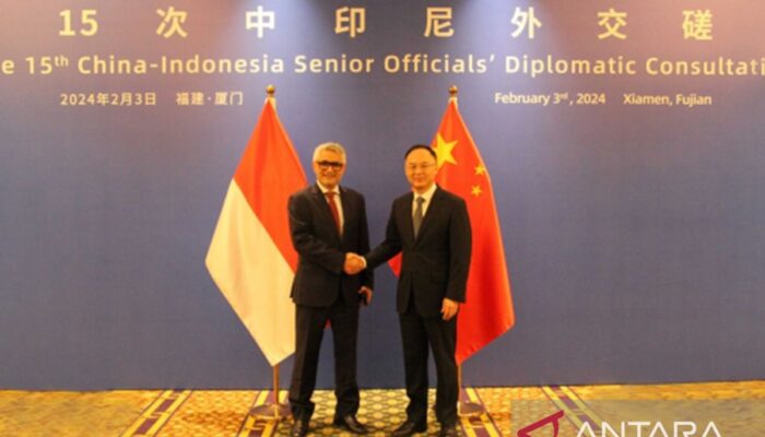 Diplomat Indonesia-China lakukan konsultasi diplomatik dalam Xiamen