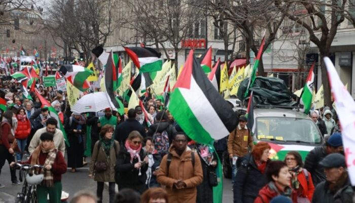 Ribuan pendemo di tempat Prancis, Swiss, Jerman tuntut gencatan senjata Daerah Gaza