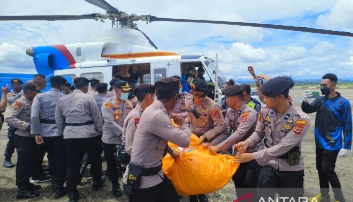 Kapolda Papua: Satu regu Brimob amankan Pos Pol 99 Ndeotadi Paniai