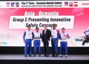 Bikin Bangga, PT Astra Honda Motor Juara Pertama Edukasi Safety Riding Asia-Oceania