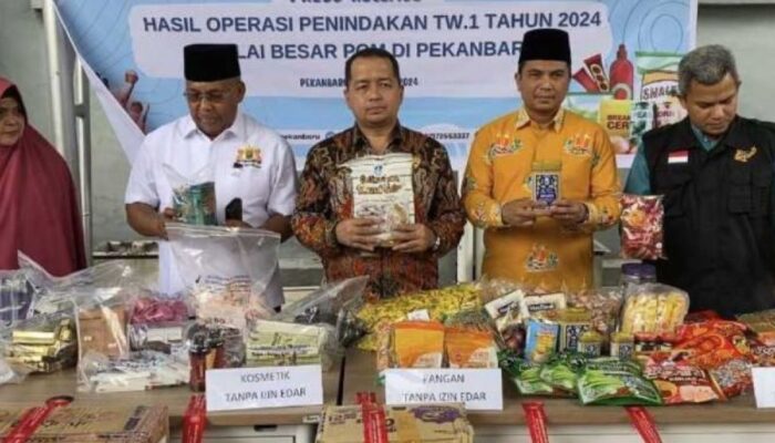 BBPOM temukan kosmetik lalu pangan  ilegal senilai Rp1,88 miliar 