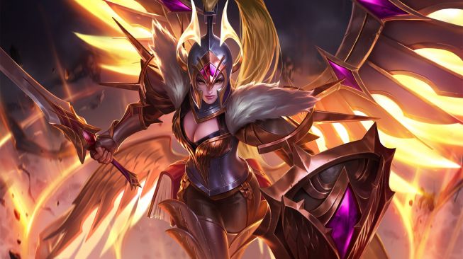 Hero Freya di dalam Mobile Legends. (Moonton Games)