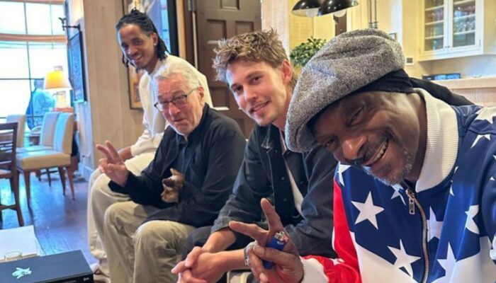 Robert De Niro, Snoop Dogg, juga Austin Butler makan waktu malam ke Malibu