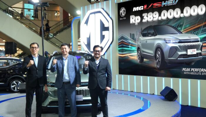 Mobil hibrida MG VS HEV dilego dengan biaya Rp389 jt