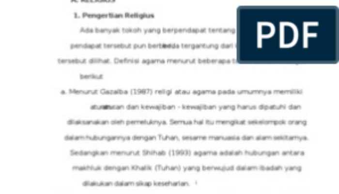 Gaya Hidup Religi: Keyakinan Dan Praktik Agama Yang Membimbing Dan Memberi Makna Hidup