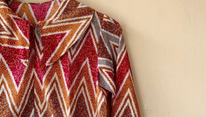 Fashion Chevron: Pakaian Yang Menggunakan Motif Zigzag