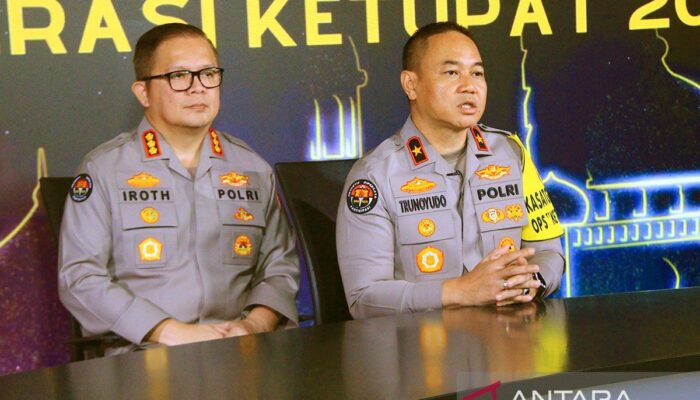 Kepolisian Republik Indonesia (Polri) menyatakan bahwa situasi keamanan dan ketertiban masyarakat (kamtibmas) pada H+1 lebaran aman dan terkendali.