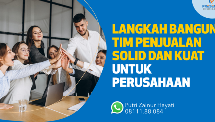 Pelatihan Dan Membina Tim Penjualan Offline Anda