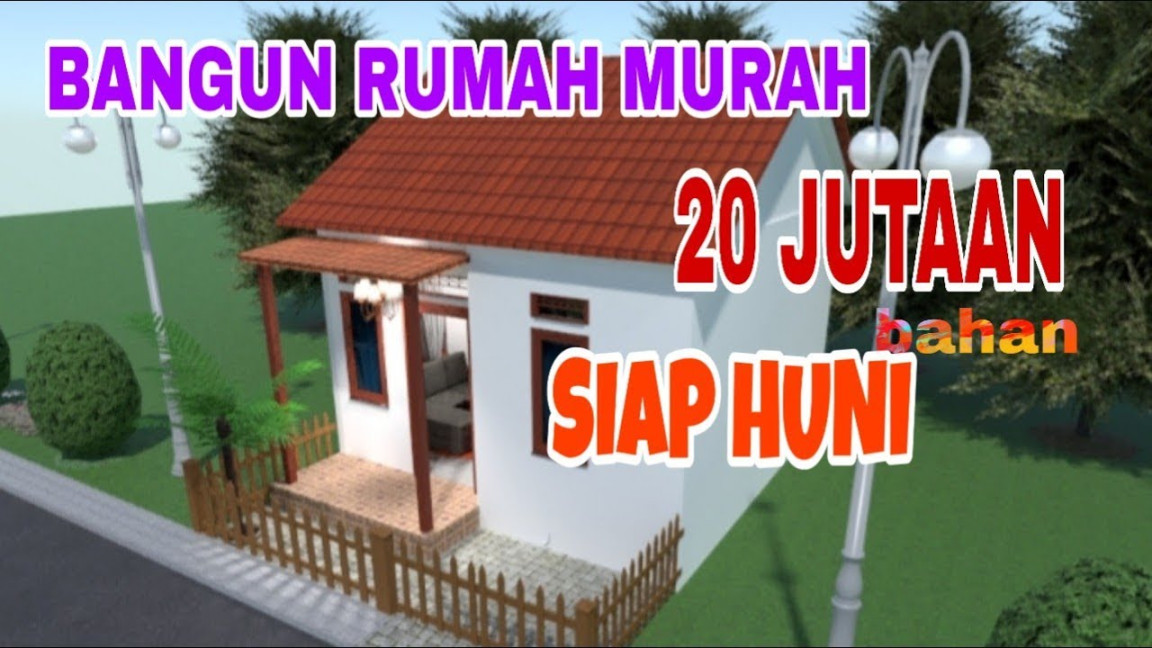 Bangun rumah murah biaya jutaan siap huni