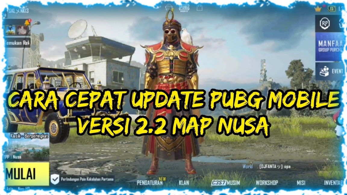 Cara Cepat Update PUBG Mobile