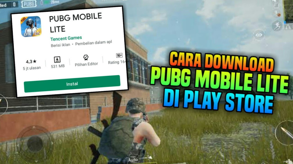 Cara Download dan Instal PUBG Mobile Lite Versi Terbaru Lewat Playstore