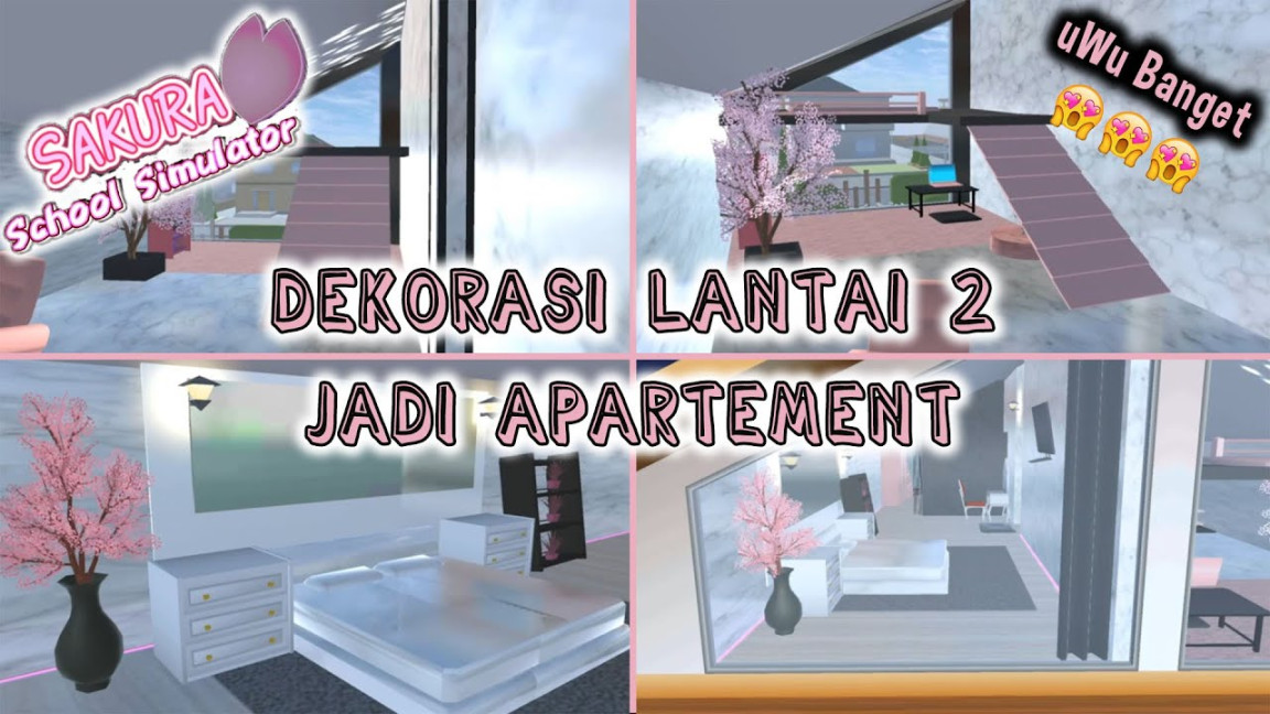 DEKORASI LANTAI  JADI APARTEMENT - SAKURA SCHOOL SIMULATOR