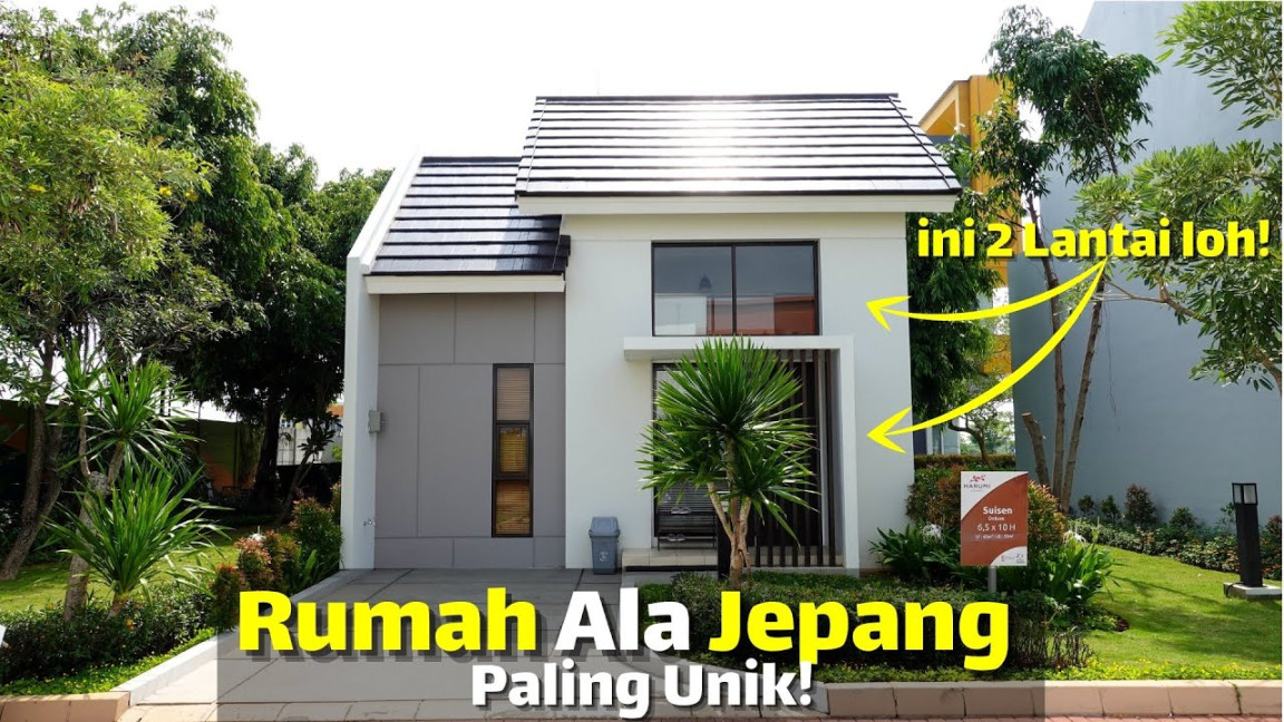 Desain Rumah Ala Jepang Dari Luar  Lantai Ternyata Dalemnya  Lantai?!  Summarecon Emerald Karawang