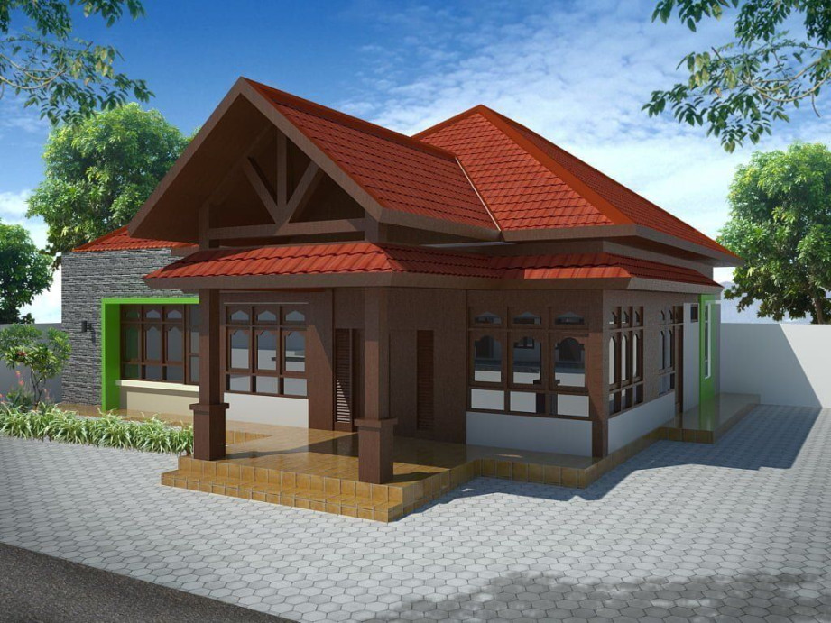 Desain Rumah Jawa Modern Minimalis  Lantai  Desain rumah, Desain