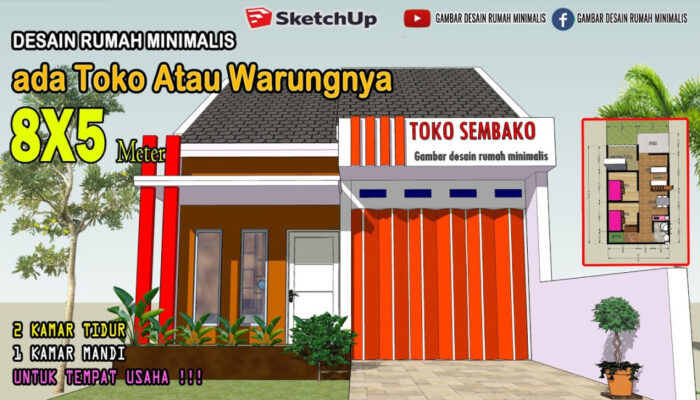 Desain Rumah Warung: Kombinasi Unik Antara Hunian Dan Tempat Usaha