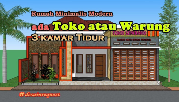 Konsep Rumah Dengan Warung: Menggabungkan Kesejukan Hunian Dan Kemudahan Berbelanja