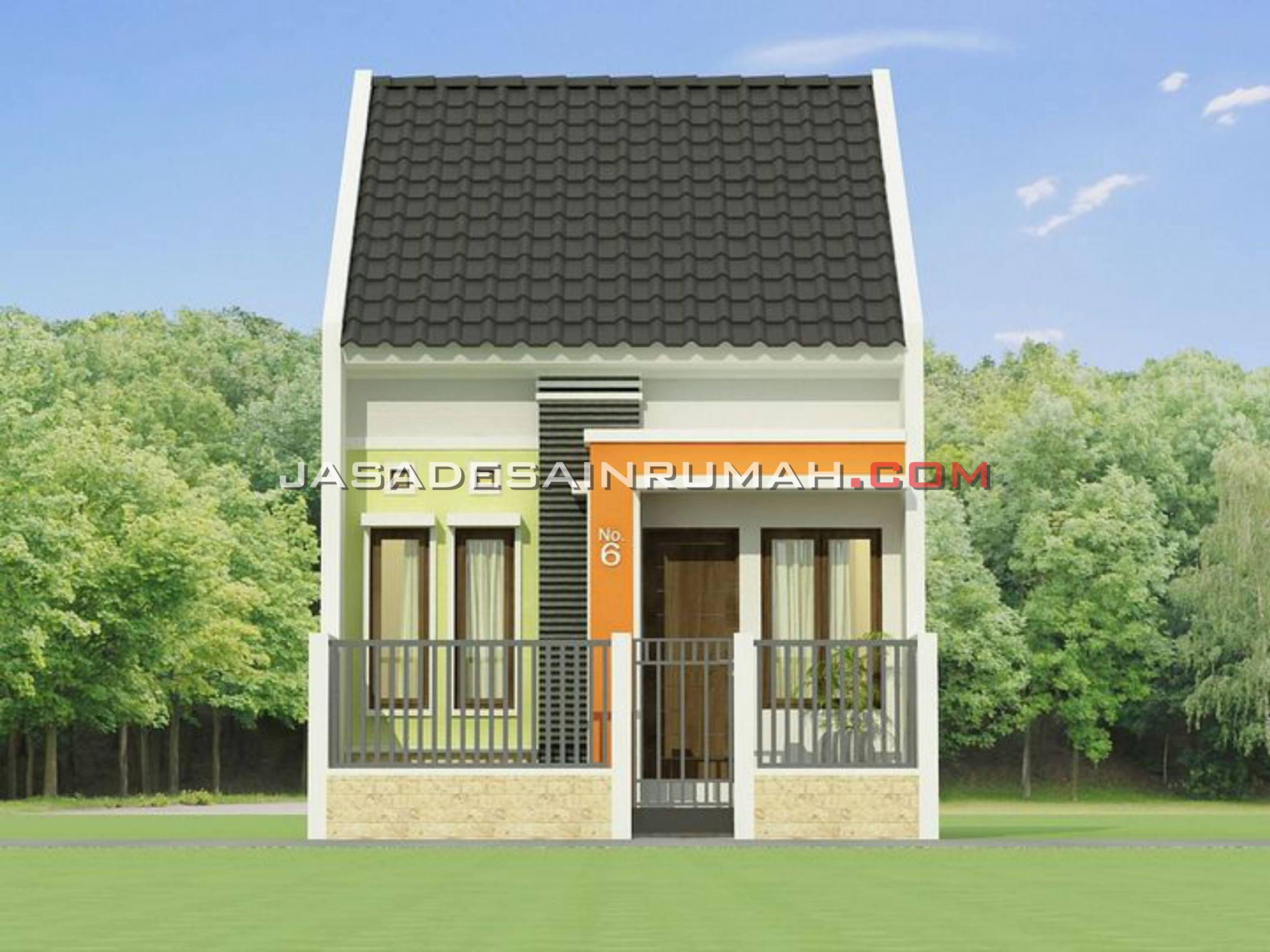 Desain Rumah Minimalis Sederhana Kecil Mungil  m  Jasa Desain