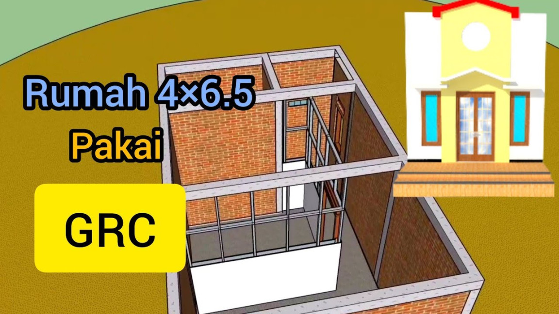 Desain Rumah Murah Dengan Bahan GRC