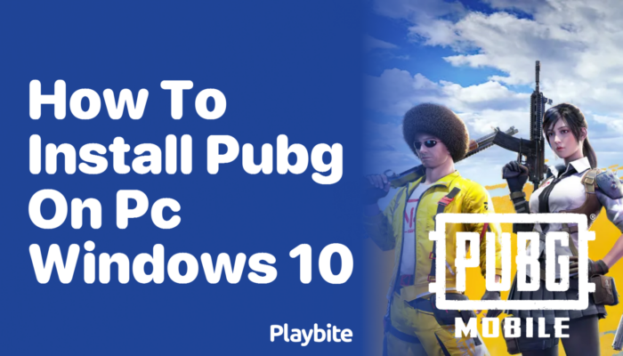 Cara Mudah Install Dan Bermain PUBG Mobile Di PC