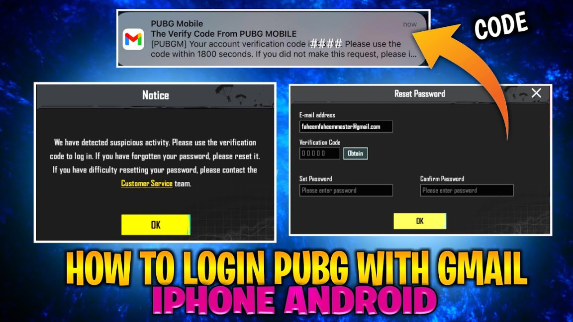 How to login pubg with gmail in iPhone  iPhone pubg gmail login  iPhone  pubg login with gmail