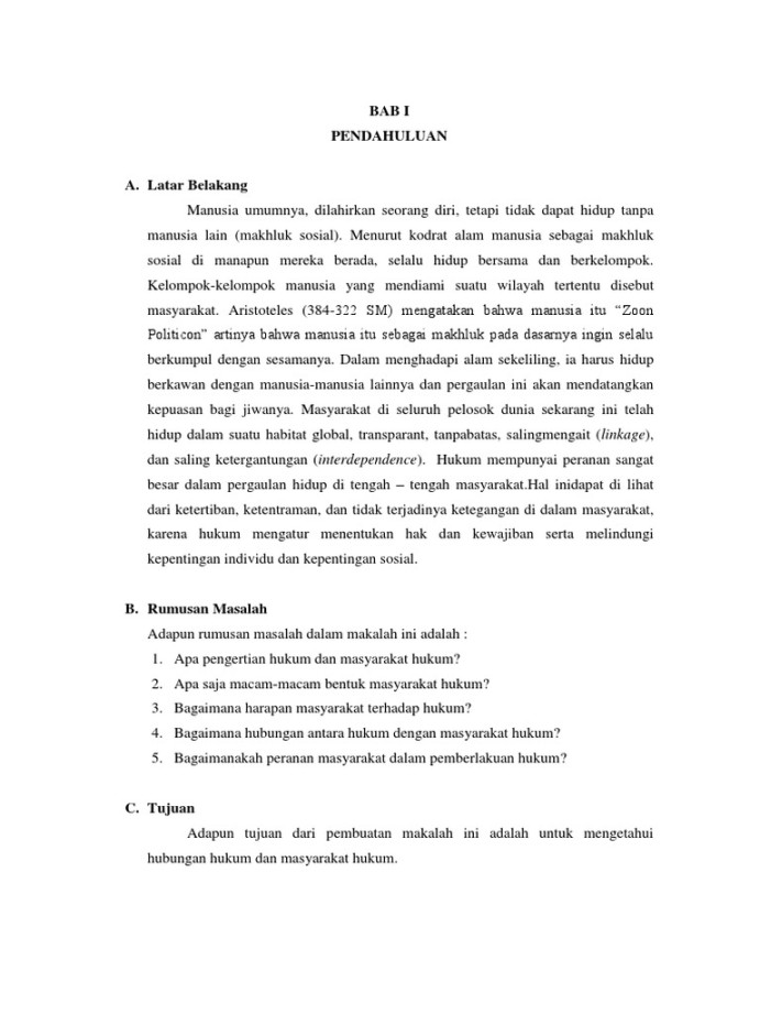 Hubungan Hukum Dan Masyarakat Hukum  PDF