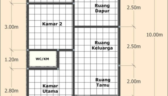 Desain Denah Rumah Minimalis Yang Efisien Dan Fungsional